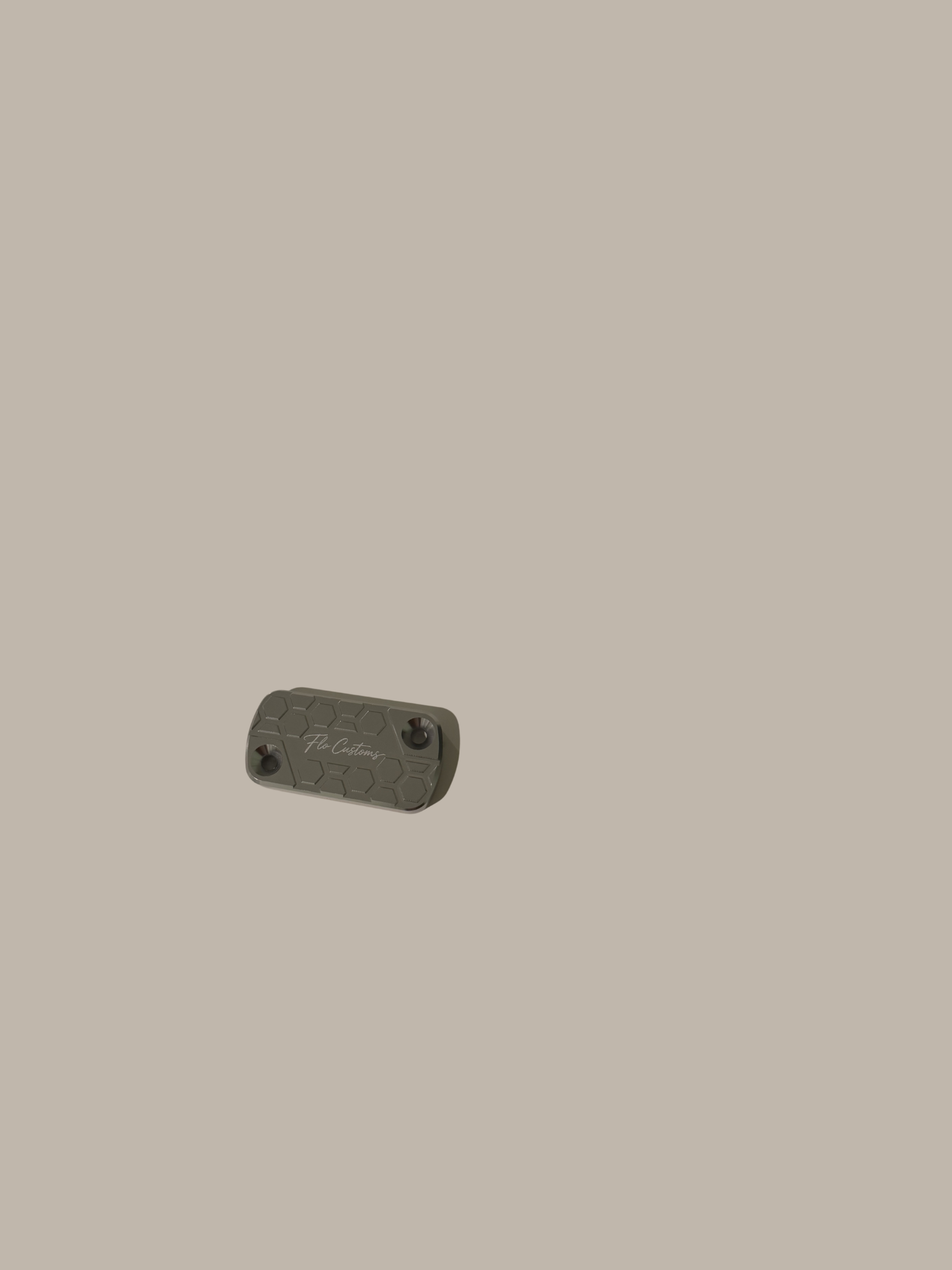 Silver flow custom ultra Bee brake reservoir cap