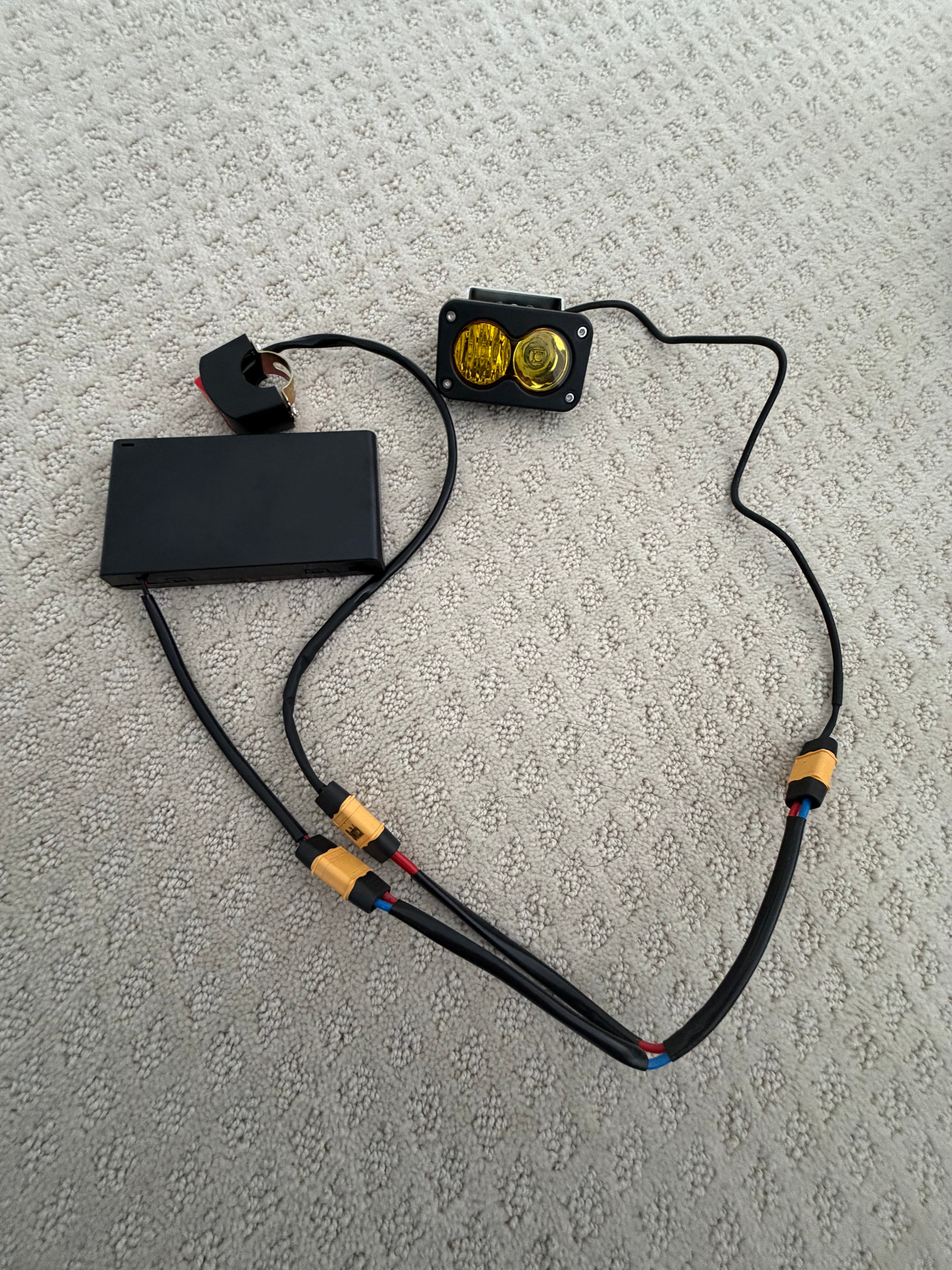 Battery power baha yellow tint